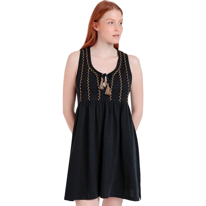 Korte Jurk Admas Mouwloze zomerjurk Barbados Beach