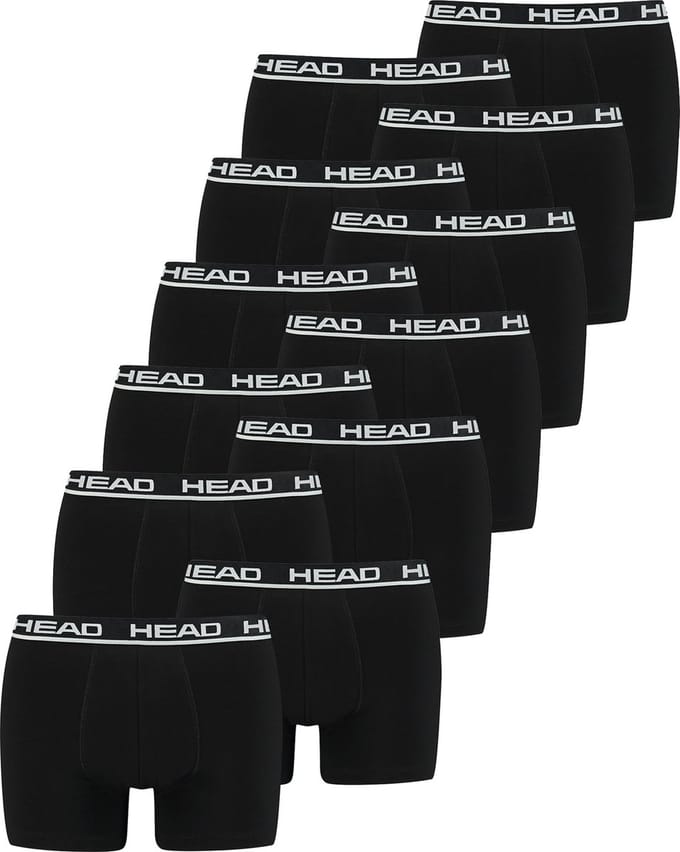 BOXERS Set van 12 stuks Head Basic Boxerbroek voor heren, shorts, ondergoed, ondergoed