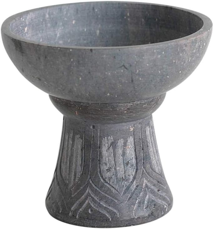 Rookmelk Rookvat Softstone 12 cm Hoogte en 12,5 cm Diameter