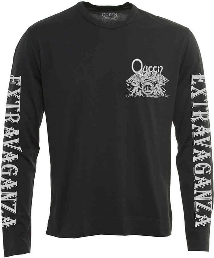 Queen - Extravaganza Longsleeve shirt - S - Zwart