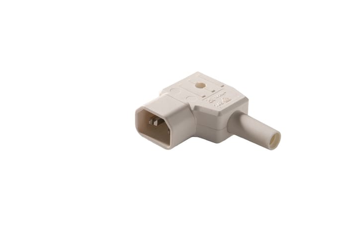 Martin Kaiser C14E Toestelstop Aardingscontact Wit - 748/ws [25 stuks]