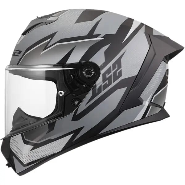 LS2 Helm Rapid III Xtrem FF820 zwart / grijs maat 3XL