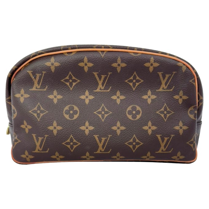Louis Vuitton Trousse Toilette 25 Toiletcase in Bruin Leer