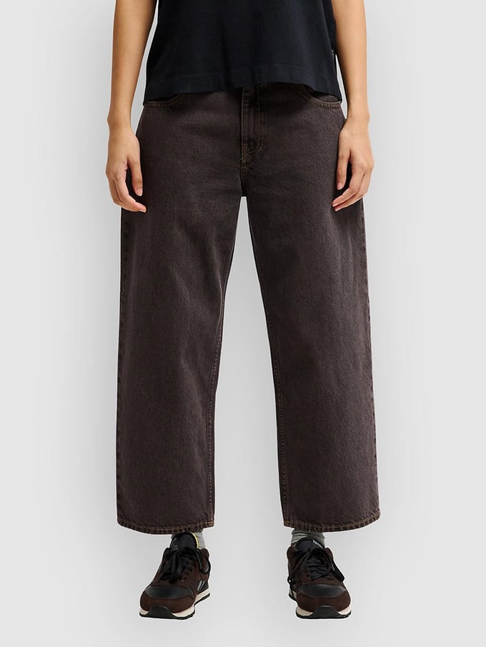 Quiksilver Qsw Wide Crop Denim Jeans blauw