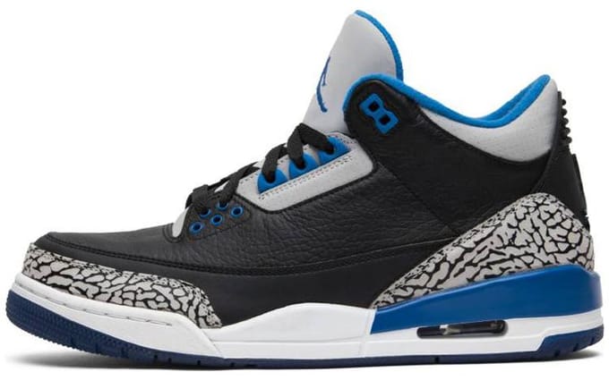 Jordan 3 Retro Sport Blue 136064-007 41