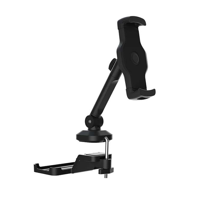 Gsm-houder / Tablet houder FLEXMOBI III Metaal zwart hjh OFFICE