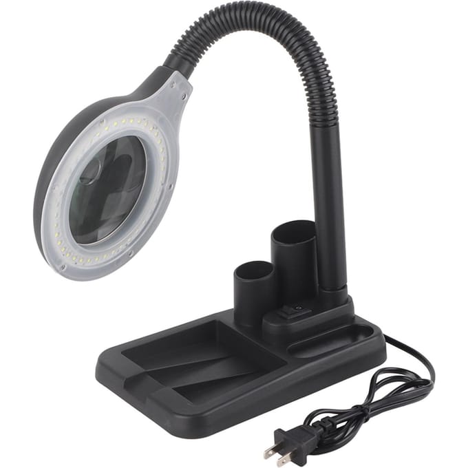 Vergrootglas Handwerk Tafellamp 5X 10X Vergrootglas Met 40 LED-lampen Praktisch