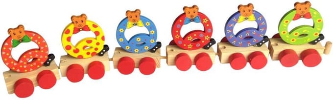 Lettertrein Q  | * totale trein pas vanaf 3, diverse, wagonnetjes bestellen aub