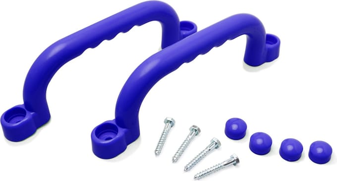 BOOST2 Handgrepen set Blauw voor schommel / speel toren