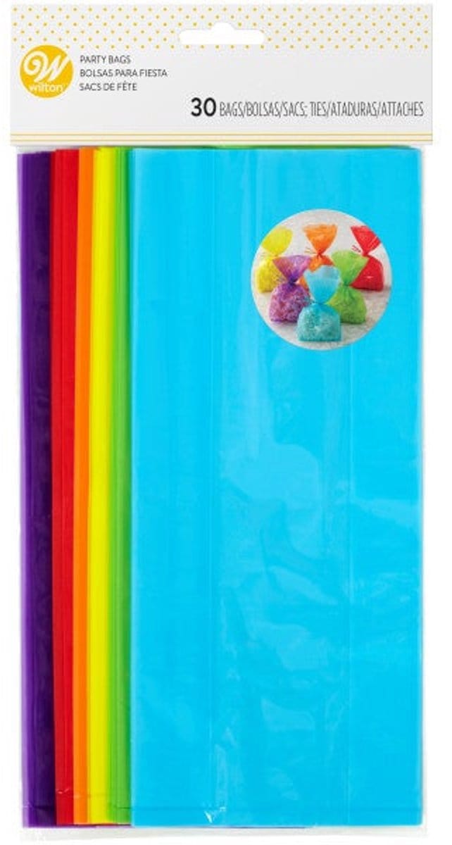 Wilton Traktatiezakjes Kleuren pk/30