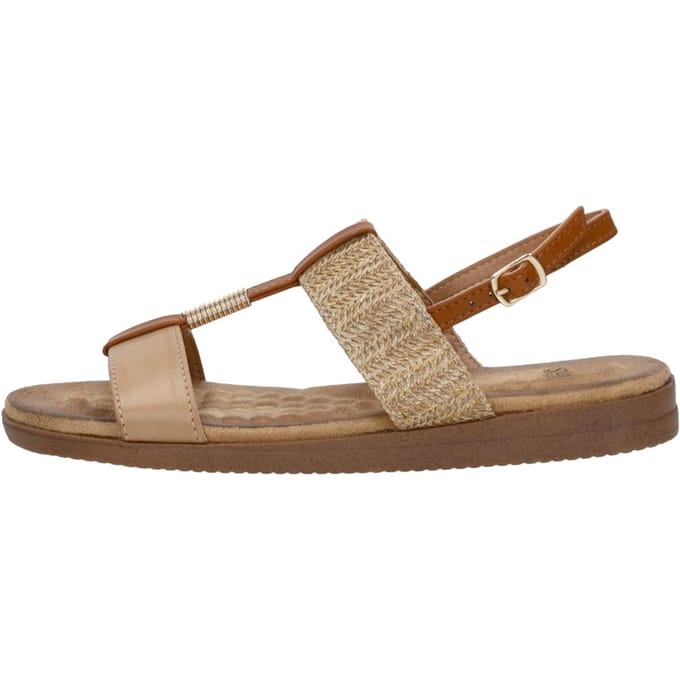 SUB55 Sandalen Plat Sandalen Plat - beige - Maat 40