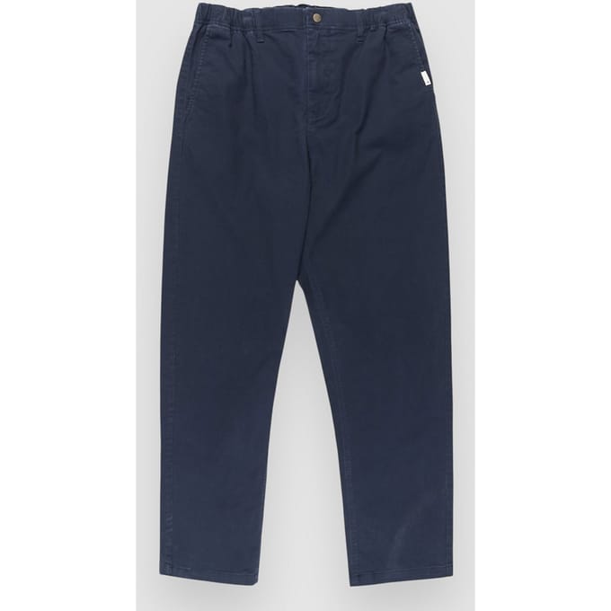 Element Comfort Twill Regular Fit Chino Broek Blauw S Man