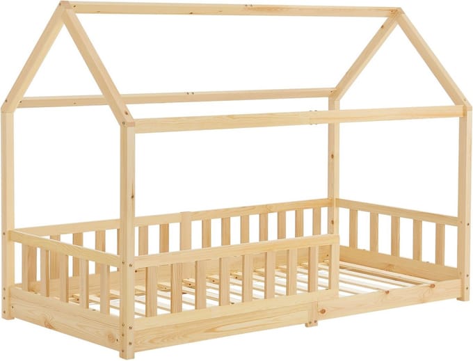 Kinderbed Marli - 90 x 200 cm - Houtkleur