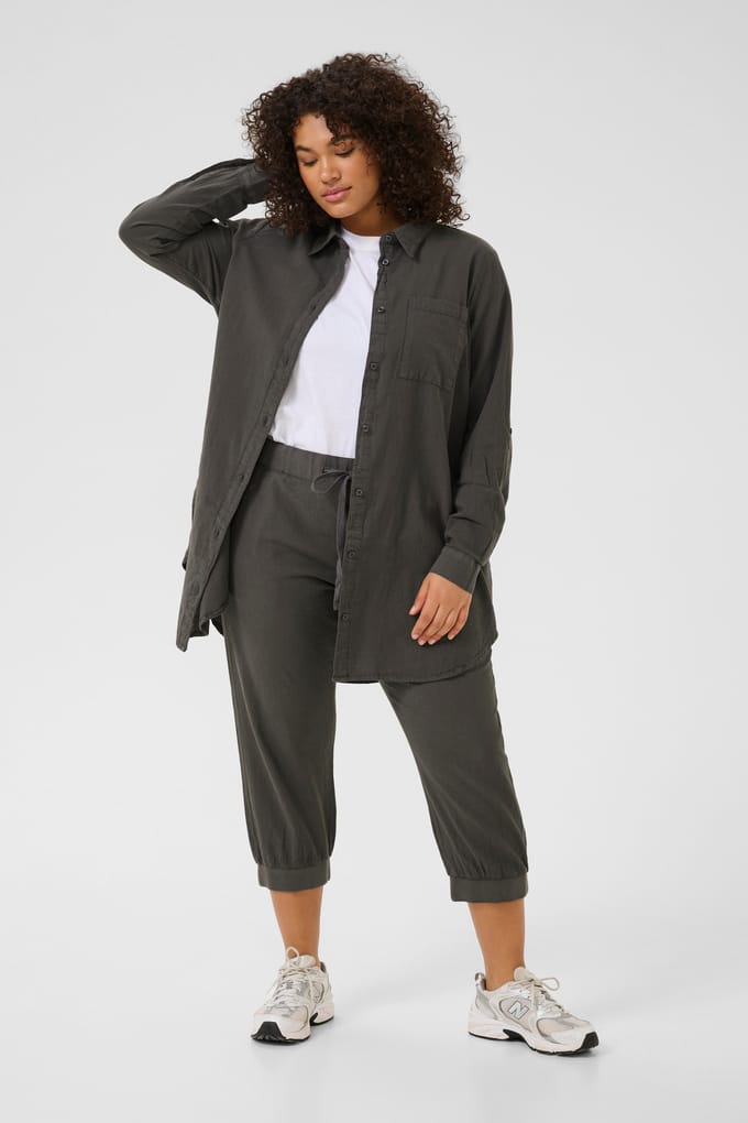Damesbroek KAFFE Curve Nana Capri