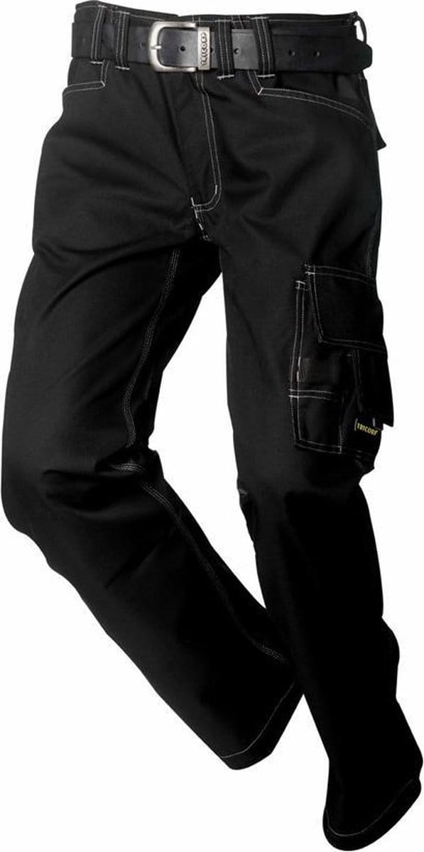 Tricorp Worker canvas - Workwear - 502007 - Zwart - maat 64