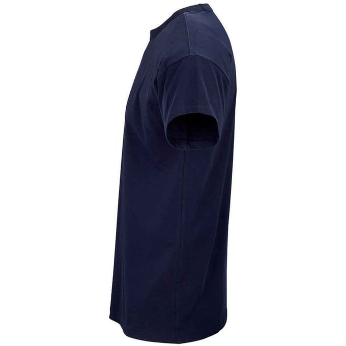 SOLS Heren Boxy Organic Oversized T-shirt (Franse marine)