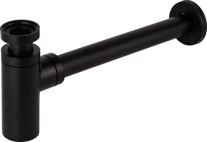 Allibert Sidi Decoratieve Siphon Zwart