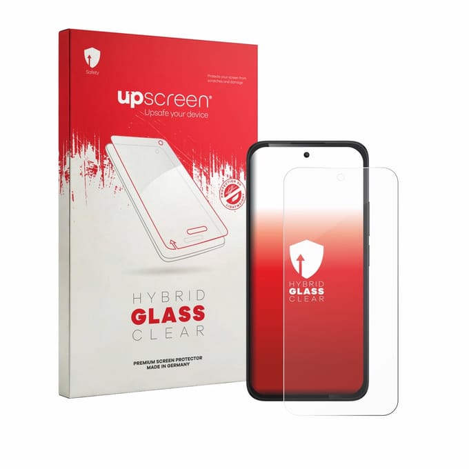 upscreen - Screenprotector voor TCL K70 4G - Folie Beschermfolie Beschermglas transparant