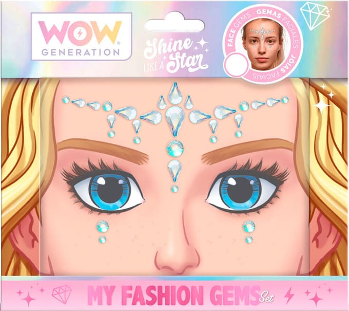 Wow Generation Facial Gems - Gezichts stickers - Diamanten - 1 Stuks