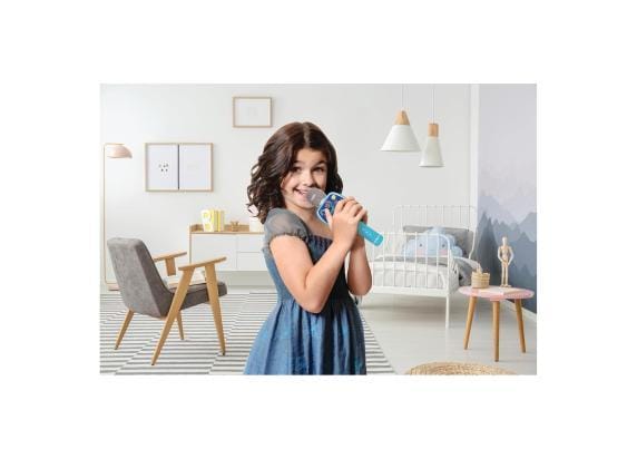 Stitch Draadloze Microfoon met luidspreker, stemvervormer, uitschuifbare telefoonhouder en Bluetooth-optie