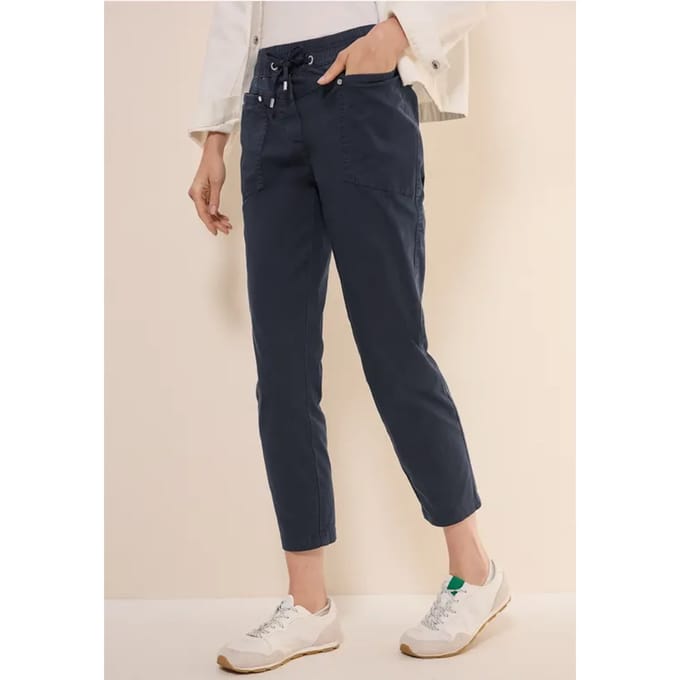 Broek in gewassen look