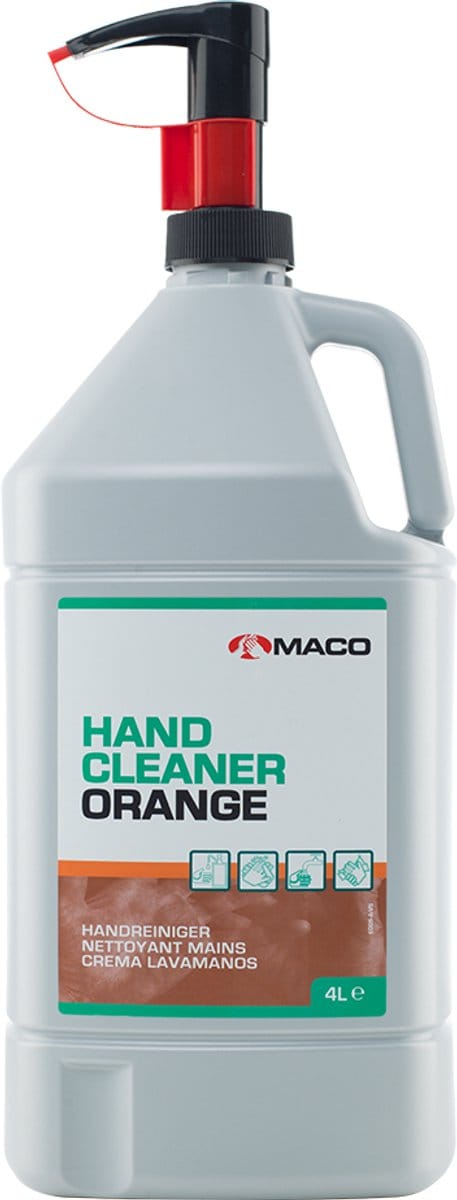 Handzeep Maco Orange 4L Met Pomp