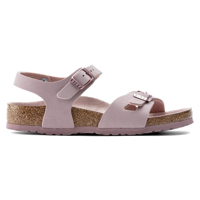 Nubuckleer Sandalen Jongens Meisjes Birkenstock Rio Birko-Flor