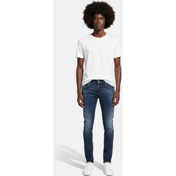 Dsquared2 Jeans Blue Größe: 48 | Skinny Pants Outlet | Herren | Blau