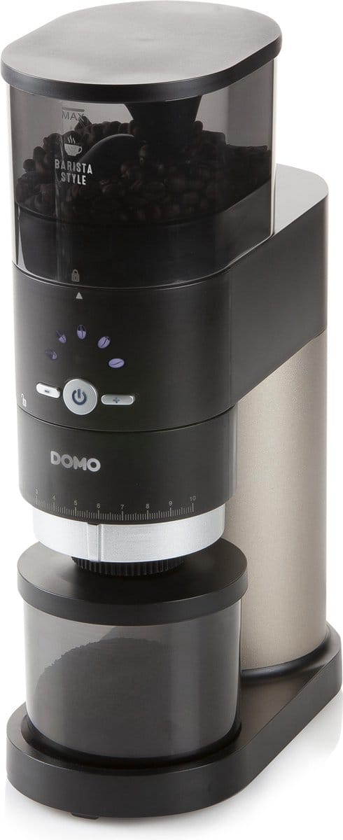 Domo DO715K - Koffiemolen - 120 gr - Zwart