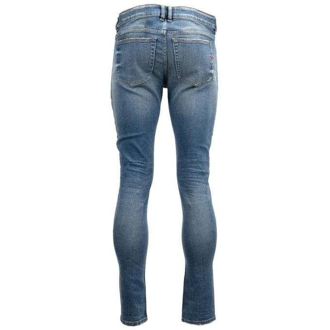 Diesel Heren Sleenker Skinny Jeans (Verkleurd blauw)