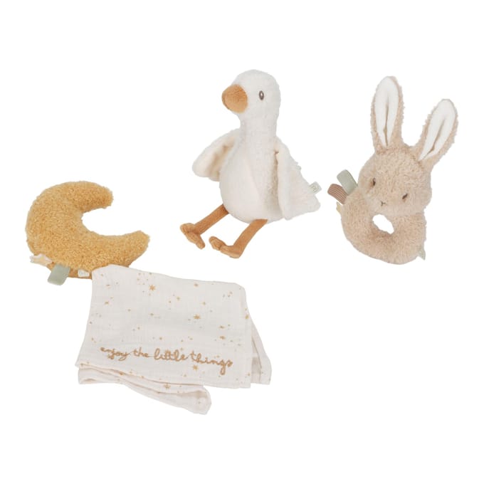Little Dutch Newborn Naturals 3-pack Babyknuffels
