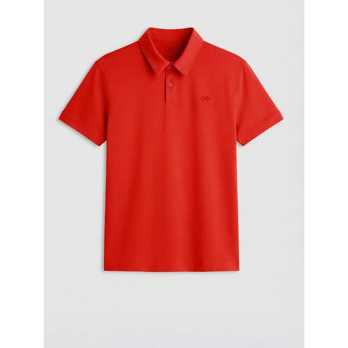 Heren Katoenen Elastaan Polo T-Shirt