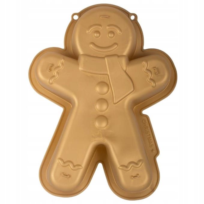 Hangzhou A Link Star Technology - Grote Silliconen Bakvorm - Cookievorm - Kerst - Goud