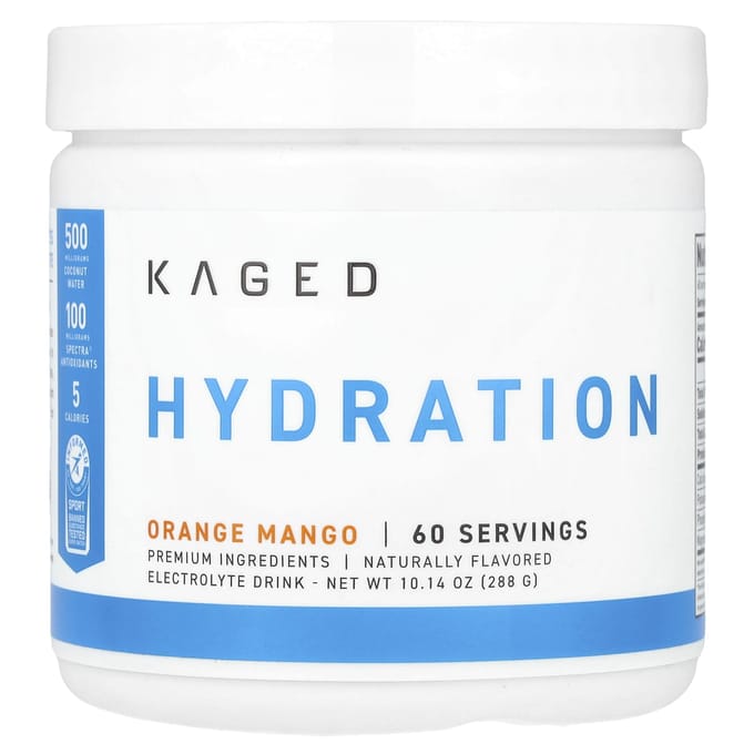 Kaged, Hydraté, Mangue Orange, 10,14 oz (288 g)
