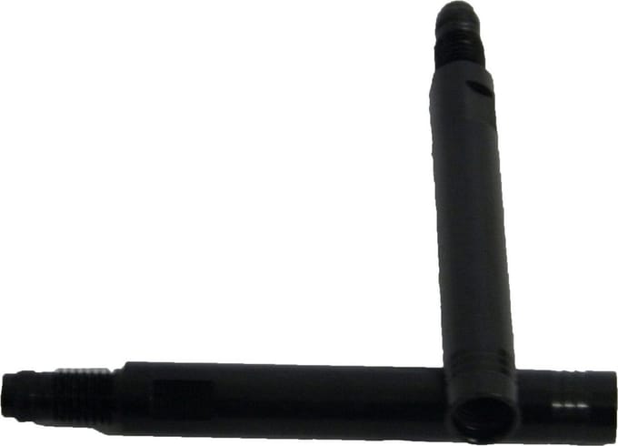 Vwp Ventielverlenger Fv 40mm Aluminium Zwart 2 Stuks