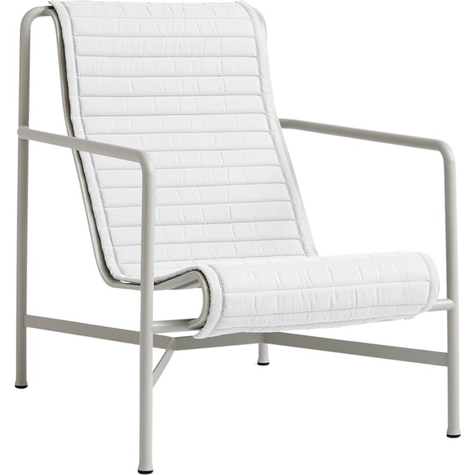 HAY - Zitkussen Palissade Lounge Chair High - grijs - grau