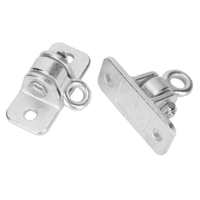 2Set Schommelhanger IJzeren Ophanging Hangmat Hangstoel Haak Vaste Plaat Accessoires gray