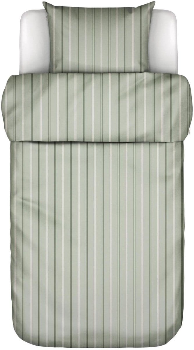 Marc O'Polo Olin Dekbedovertrek Biologisch Katoen Calm sage - Eenpersoons – 140x200/220 cm
