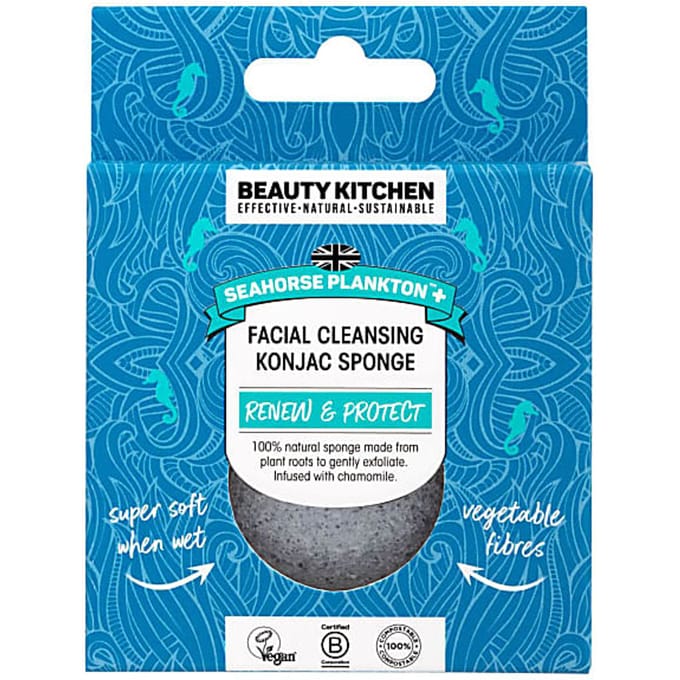 Beauty Kitchen Seahorse Plankton+ Konjac Spons
