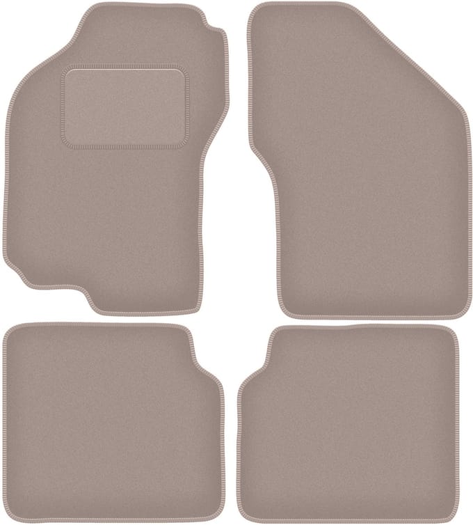 Beige veloursmatten voor: Fiat Bravo hatchback (1995-2001)