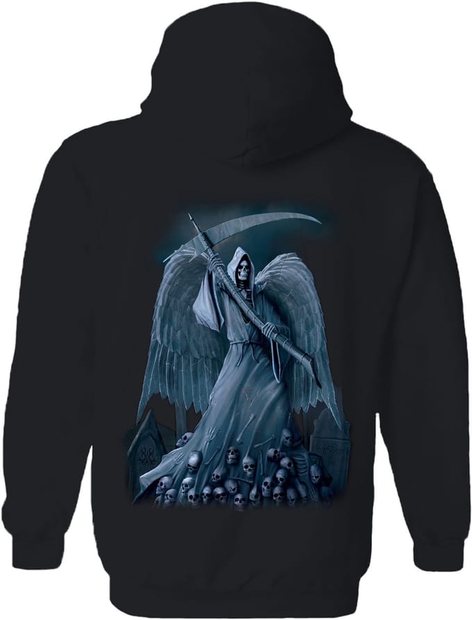 Death On A Hold The Coloured House Hoodie M