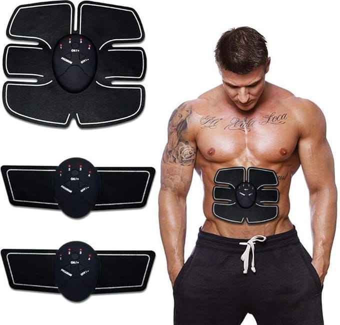 Bodybite - EMS Buikspiertrainers - Arm & Beenspiertrainer - Ab Trainer - Spiersimulator - Afslankband - Spier Massage - SIX PACK