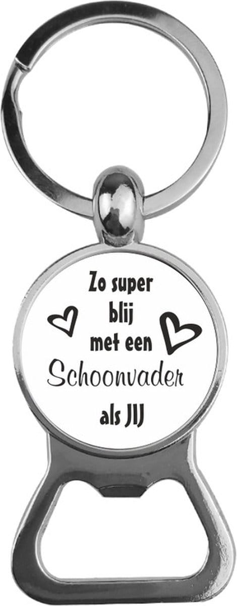Bieropener Glas - Zo Super Blij Met Een Schoonvader Als Jij