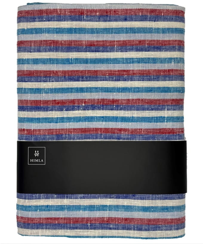 Maya tafelkleed Stripe Ultra Ocean