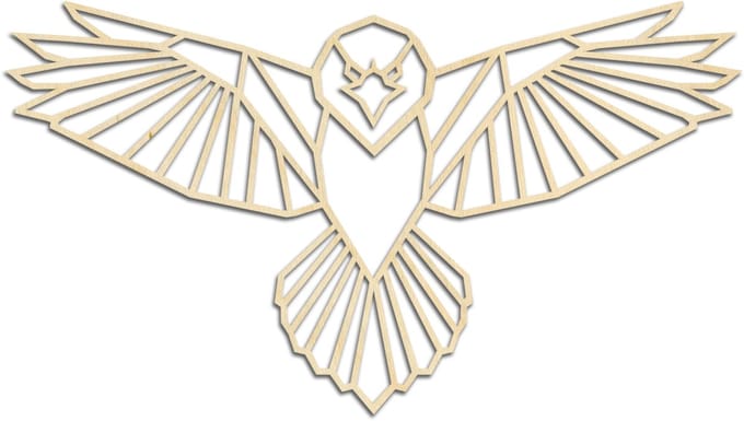 Geometrische Roofvogel / Dieren