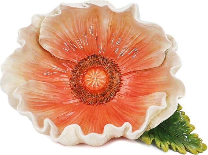 HomeBound by KY | Schaal bloem | 26,5x17x14,5cm | schaaltje bloemenvorm