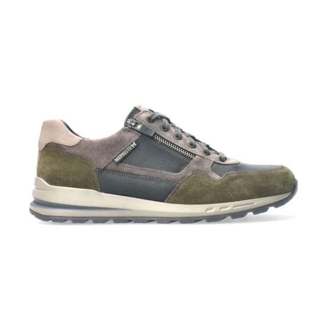 Mephisto Bradley - heren sneaker - Groen - maat 38.5 (EU) 5.5 (UK)