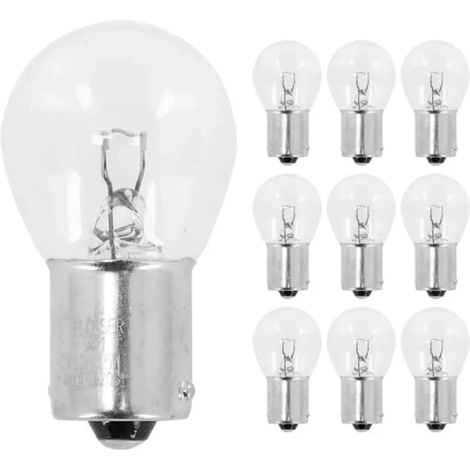 Doos met 10 standaardampullen Flosser BA15s P21W