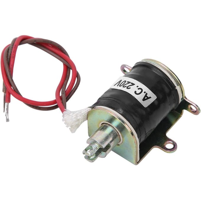 SAL 02 AC Solenoïde Elektromagneet Open Frame Mechanische Elektromagneet 220VAC 3N 10mm Slag