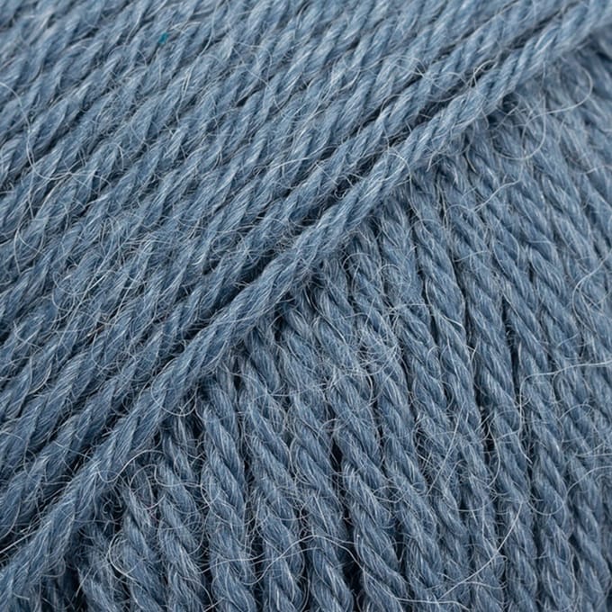 DROPS Nord Uni Colour - 16 denimblauw - Wol Garen